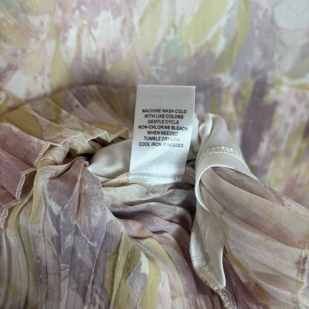 DR2 Ruffled Babydoll Top women's Sz L/XL Pleated Coquette Cottagecore Fairycore - Picture 8 of 13